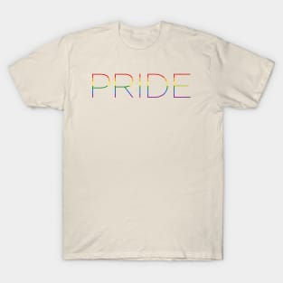 Pride LGTBIQ+ community lettering symbol T-Shirt
